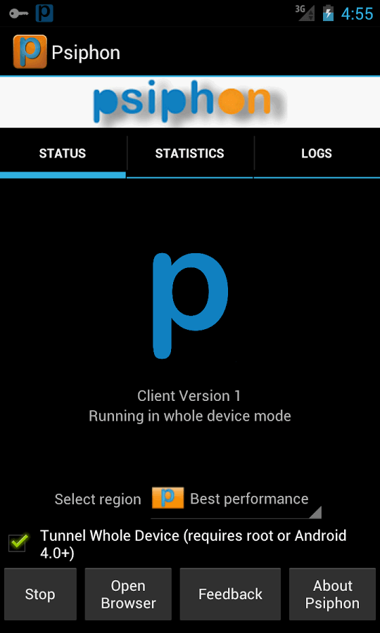 Psiphon for Android