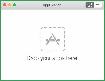AppCleaner Main Window