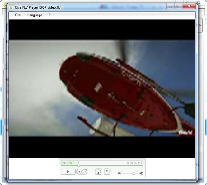 Preview output FLV file