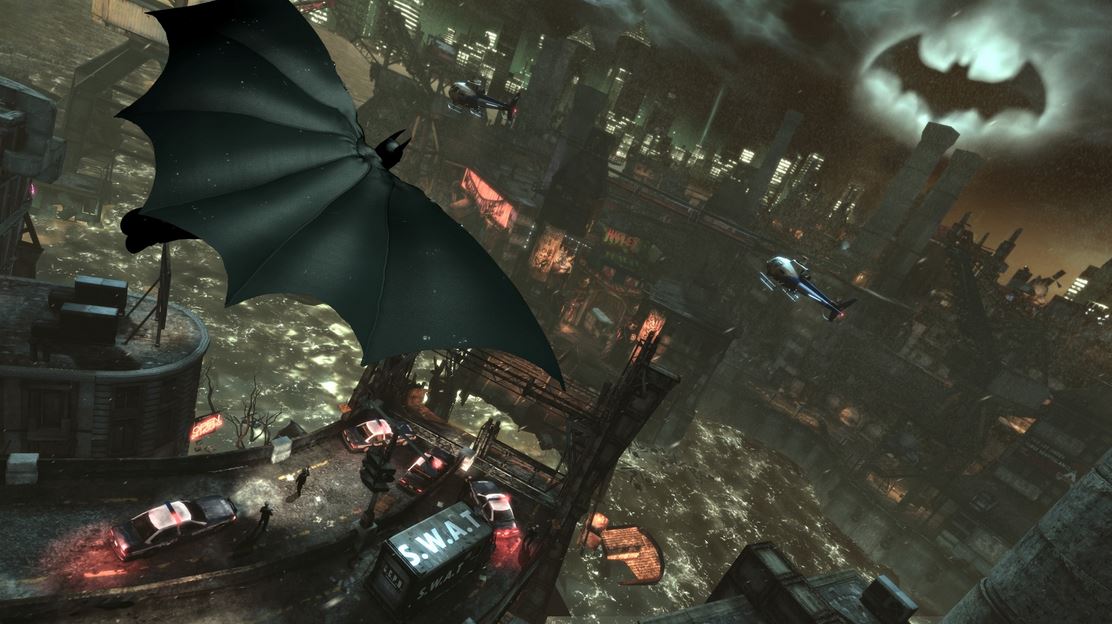 Batman: Arkham City Created With Unreal Engine