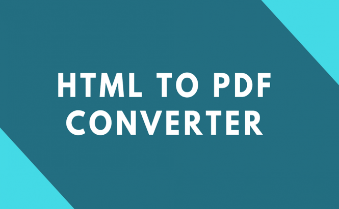 How to convert HTML to PDF
